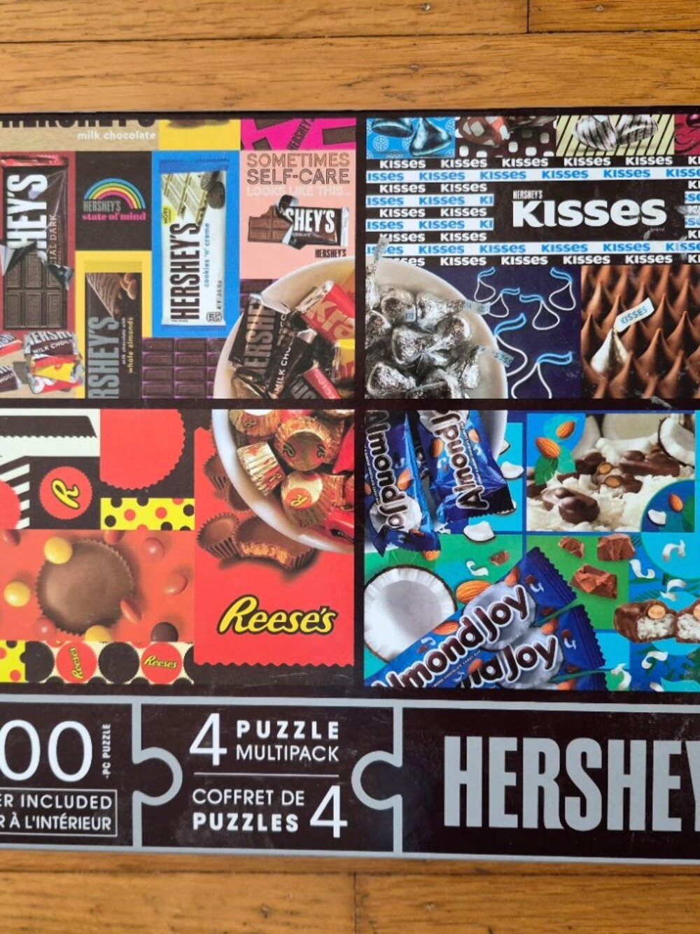 4--500 pc. Jigsaw Puzzles Multipack "Hershey Chocolate"